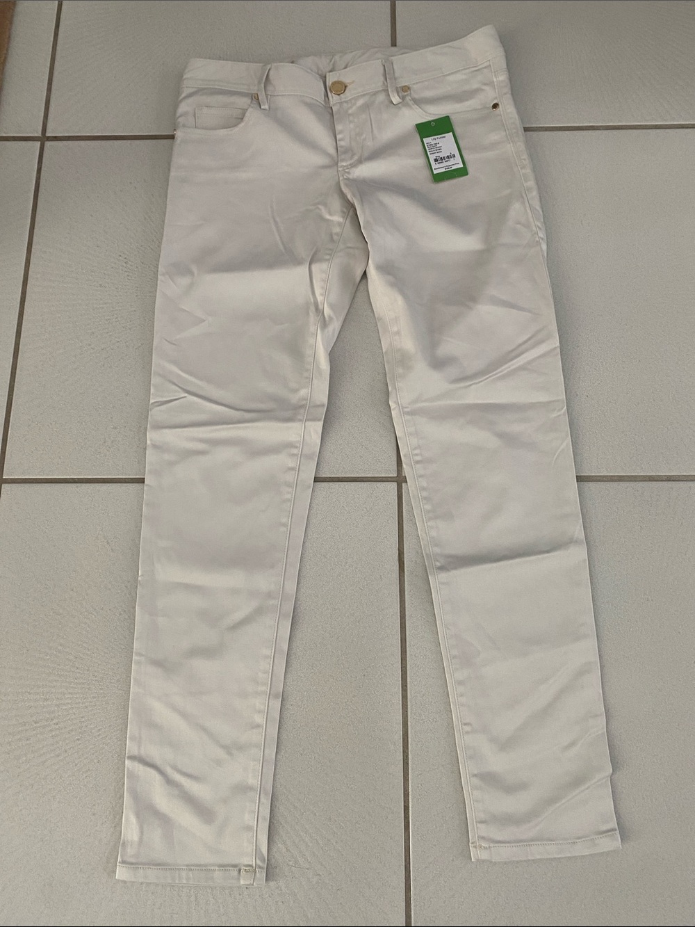 Lilly Pulitzer Worth Skinny Ankle pants Desert Moon 6